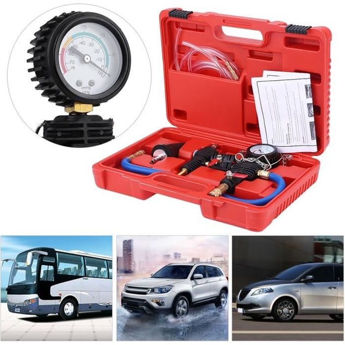 Kit De Purge Et Remplissage Système De Refroidissement 14 Pièces - Pour Test étanchéité, Purge Radiateur, Voitures