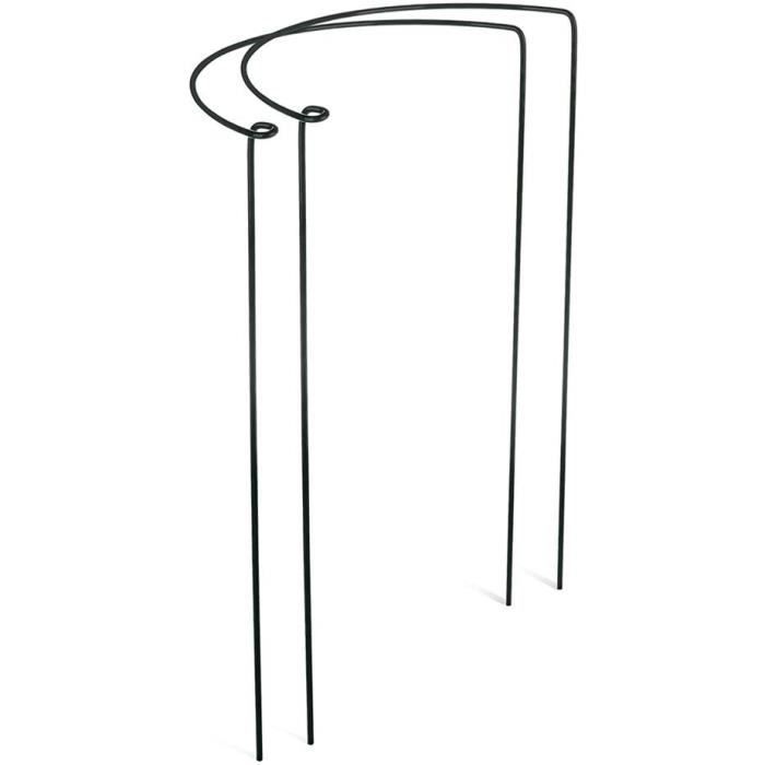 Lot De 3 Tuteurs Cercle Windhager - 40cm, Pour Plantes, Stabilité Et Croissance Verticale