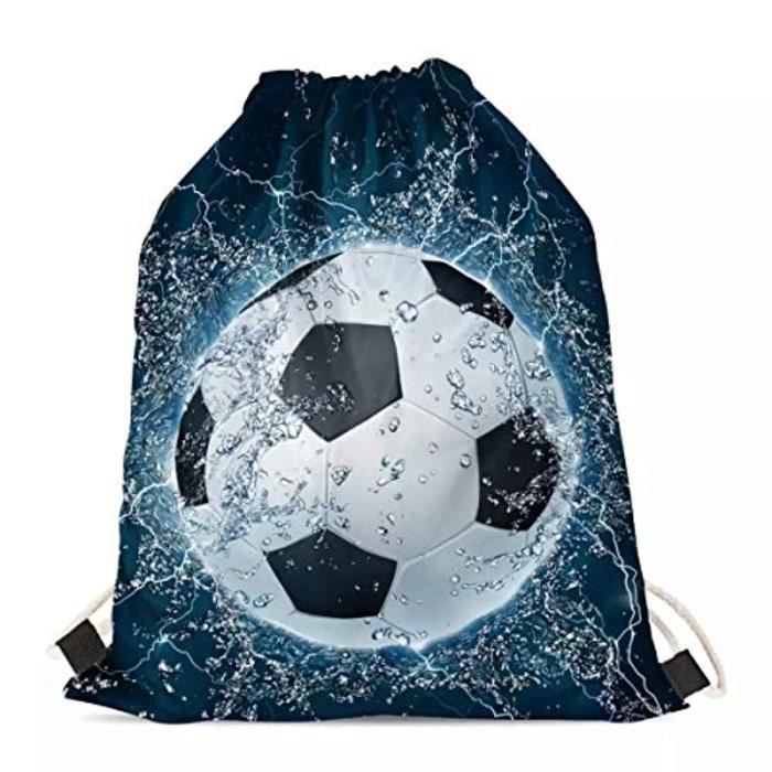 FILFEEL Sac de rangement en maille de nylon léger avec cordon de serrage pour voyage, randonnée, camping (taille L