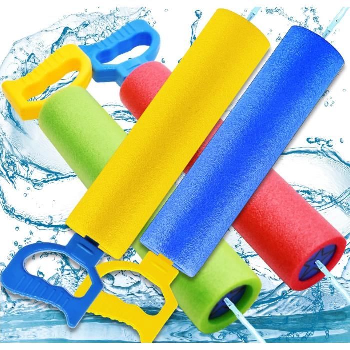 Lot De 3 Pistolets à Eau En Forme De Banane - Jet Jusqu'à 8 Mètres, Pour Enfants 3 Ans+, Piscine, Plage - 10