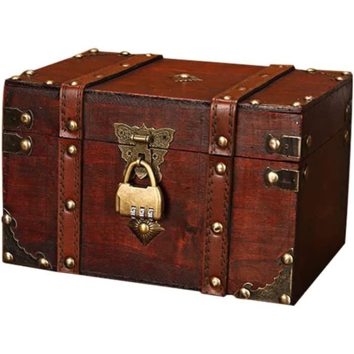 ACCESSOIRE PHOTO COFFRE Au Trésor Porte-bijoux Boîte De Rangement