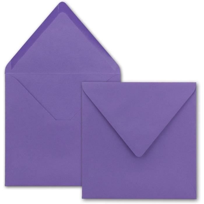 Lot 50 Enveloppes B6 Vieux Rose 125x175 Mm – 120 G/m², Papier Teinté Intégral, Mariage & Invitations