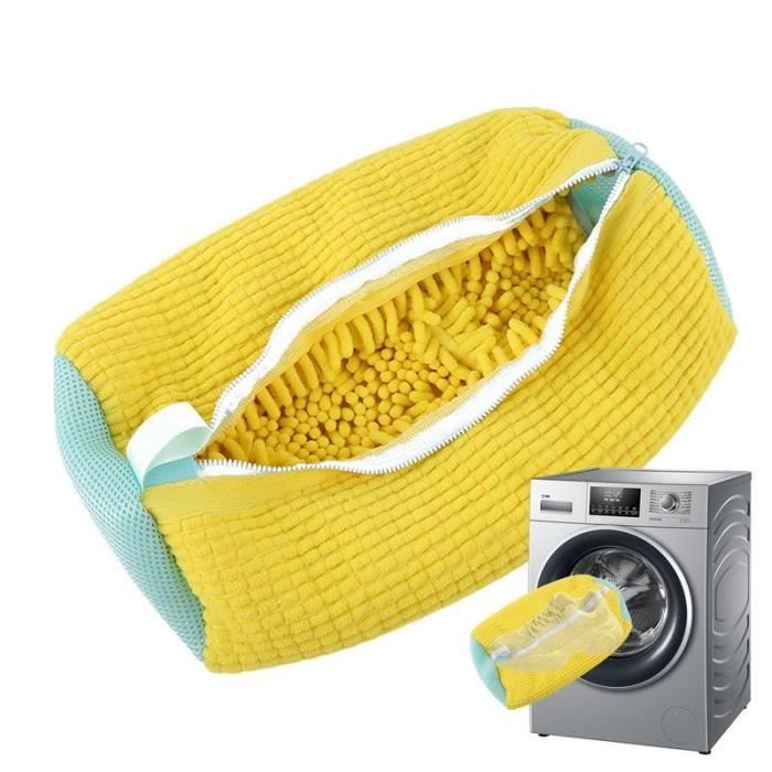 Lot De 2 Sacs De Lavage Pour Chaussures - Réutilisables, Fermeture Éclair, Pour Machine à Laver - 8