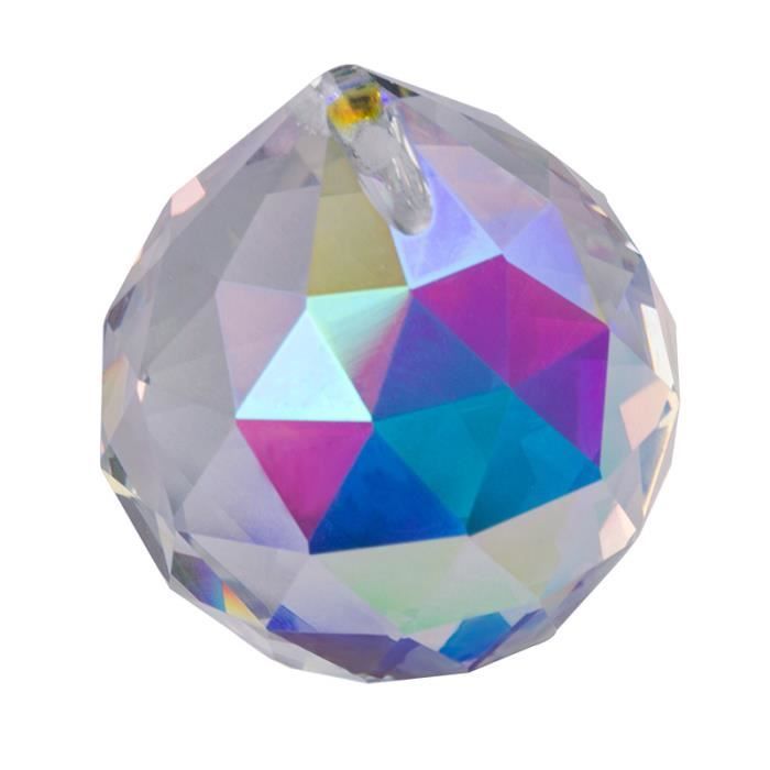 Cheriswelry Lot De 30 Pendentifs En Verre à Facettes En Forme