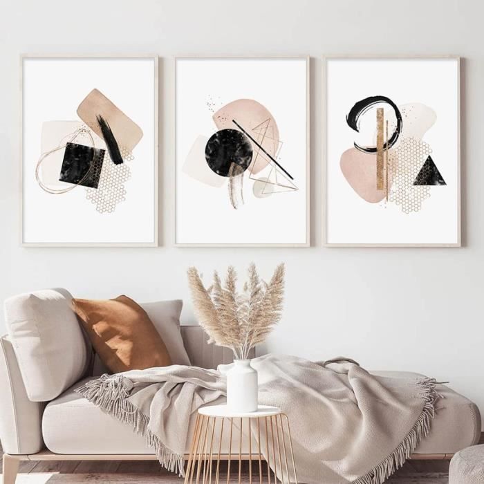 3 Affiches Prénom Personnalisé Safari - Décoration Chambre Bébé 30x40cm - Nordic Ideas