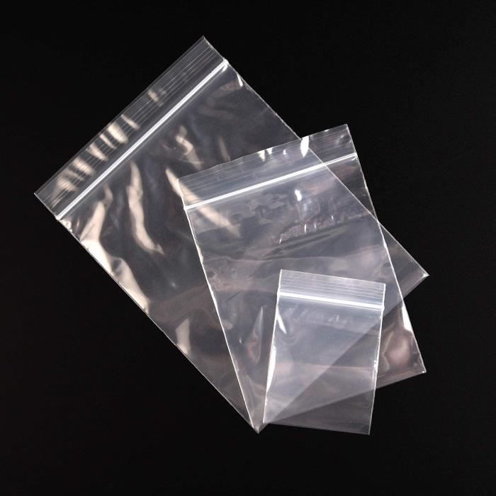 Lot De 200 Sachets Mylar Aluminium - 8x12 Cm, Ouverture Supérieure, Pour Conservation Aliments