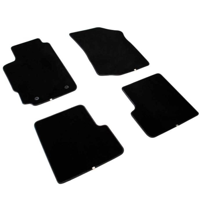 du 03.09 au ce jour sur mesure 2 Avants NOIR Tapis 308 CC Coupe-Cabriolet Gamme Tapis LUXE GT