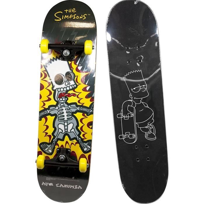 Bart Simpson Skateboard D Apprentissage Cdiscount Jeux Jouets Bart Simpson Skateboard D Apprentissage Cdiscount Jeux Jouets