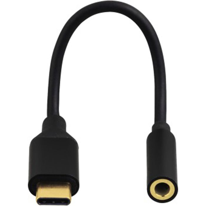 KOM KOMELEC CÂBLE USB-C VERS JACK 3.5 10CM