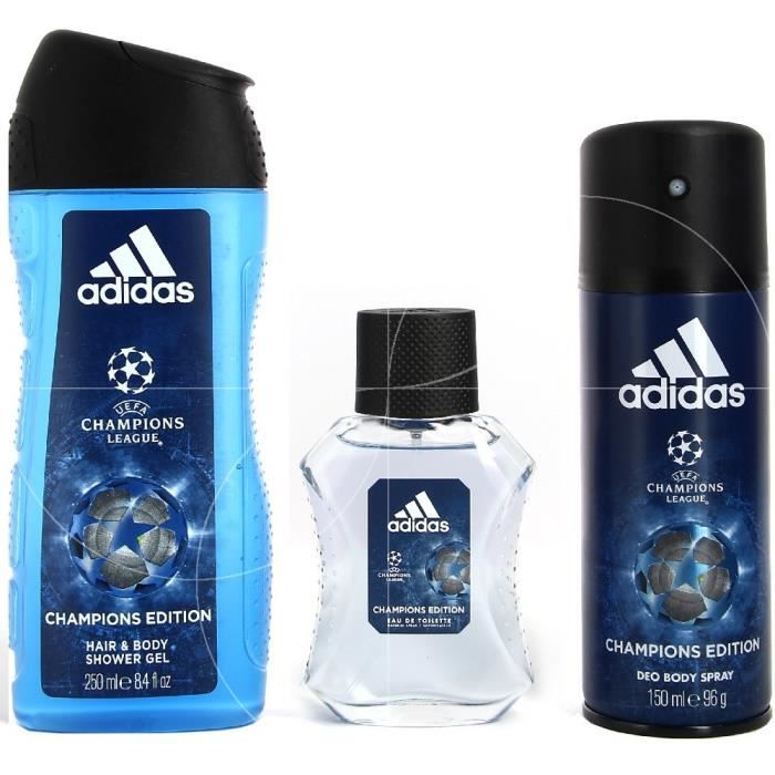 coffret adidas champions league
