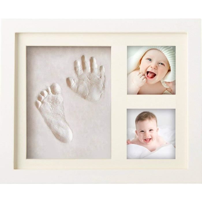 BraceTek Cadre Empreintes Bébé, Kit Empreinte Bebe Mains pour Liste de  Naissance, Souvenirs mémorable Décorations murale ou pour - Cdiscount  Puériculture & Eveil bébé