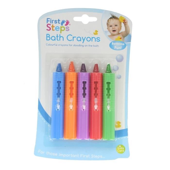 Premiers Pas Baignoire Bebe Crayons 6p Par Premiers Pas Produits Pour Bebe Activite Apprentissage Cdiscount Puericulture Eveil Bebe