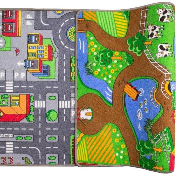 Routes Tapis jeu d'enfant Tapis Citylight 200x220 cm