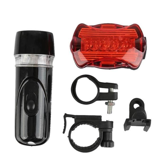 Feux Avant Et Arrière Vélo LED Rechargeables USB - Étanches IPX4/IPX5 Pour Route Et VTT