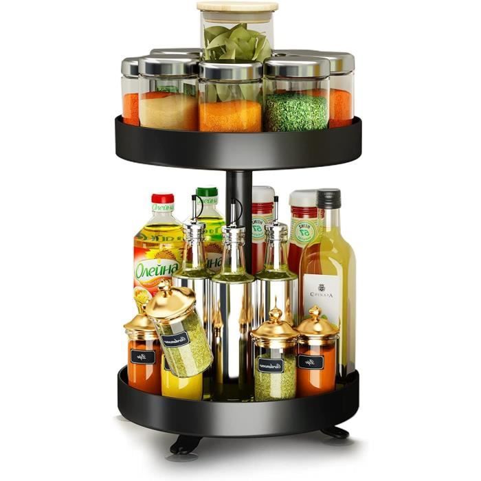 Étagère De Rangement Rotative De Cuisine, Organisateur De