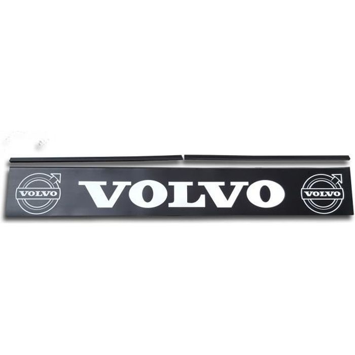 2 x bavettes 600//550 x 400 mm Mercedes-noir textos Blanc-camion semi-remorque