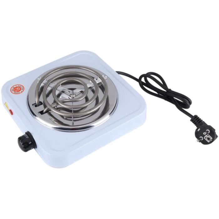 Brûleur simple électrique, cuisinière électrique, mini-brûleur électrique portatif pour plaque