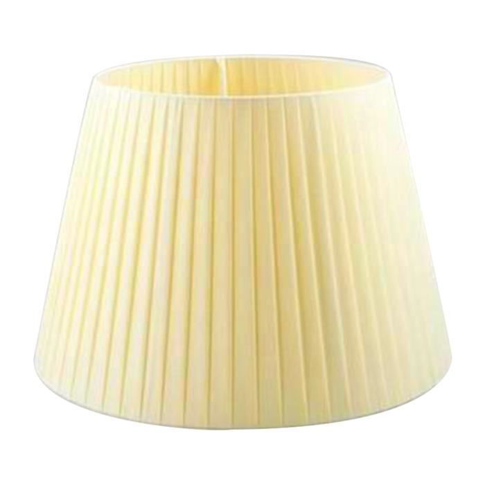 Lot de 3 abat-jours /à clipser en tissu pour lampe de plafond