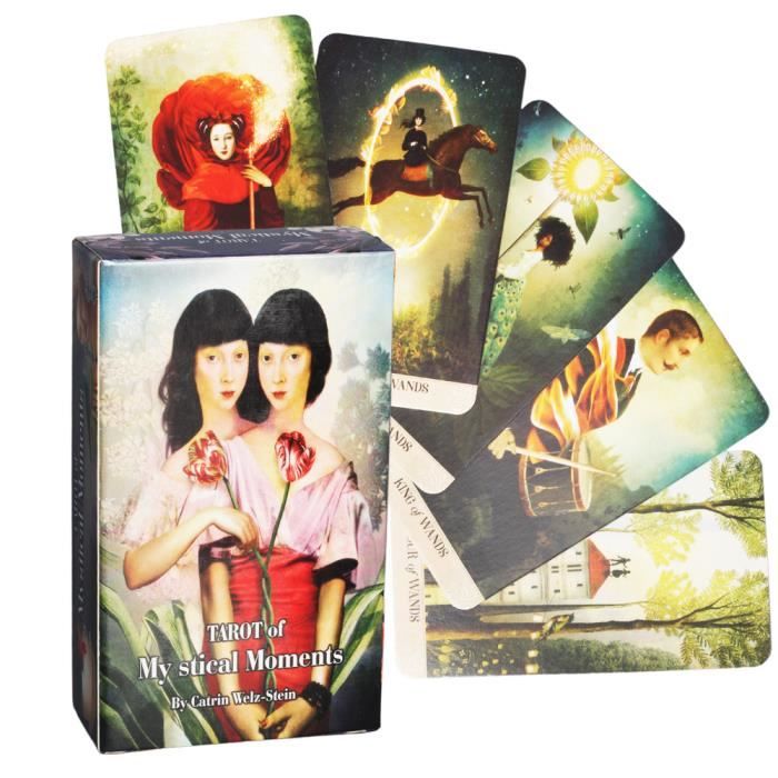 Cartes De Tarot Oracle Tanis Lenormand Par Celia Melesville, Jeu De Société Pour Les Fêtes De Famille