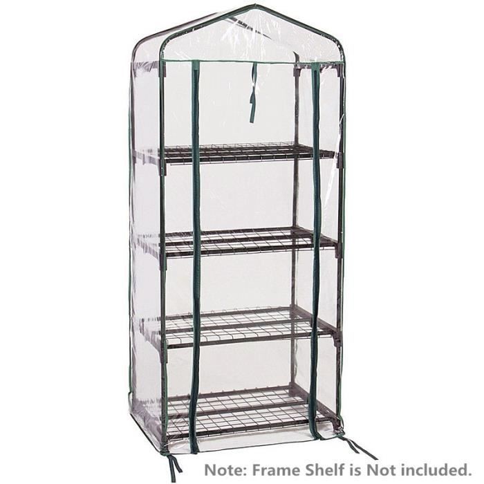Serre Pvc Transparent Mini Serre 3 étages Pure Garden - Cadre Antirouille - Intérieur/Extérieur 70x48x127cm Mini Serre étagères Serre Pvc Transparent Mini Serre 3 étages Pure Garden - Cadre Antirouille - Intérieur/Extérieur 70x48x127cm Mini Serre étagères