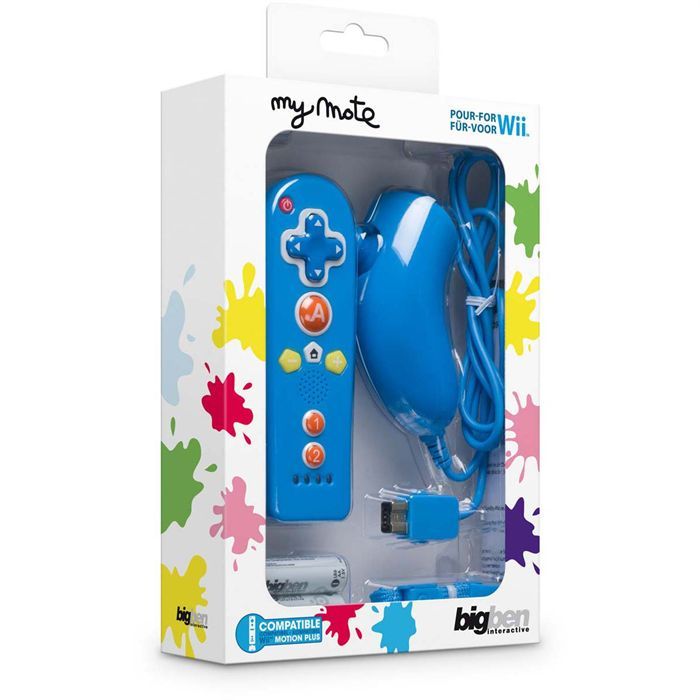 WII MINI DUO PACK MY MOTE NUNCHUCK + TELEC Cdiscount Jeux vidéo