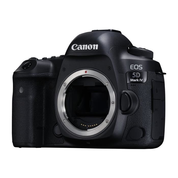 Canon EOS 5D Mark IV - Appareil photo numérique - Reflex - 30.4 MP - Cadre plein - 4K - 30 pi-s - 4.3x zoom optique EF 24