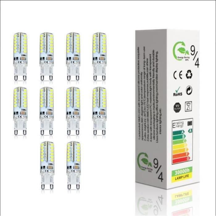 Mengjay 5X G9 Ampoule LED 4W Lampe LED Super Lumineux Spot