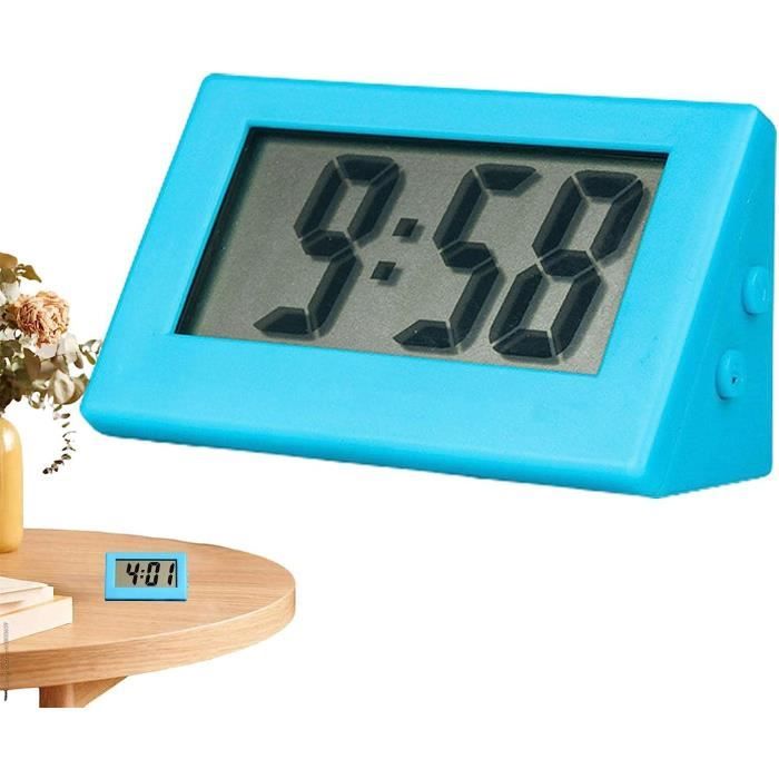 Horloge LED De Projection Portable Avec Réveil - Mini Format, Affichage Numérique, Lampe Torche Et Clé USB, Parfaite Pour Enfants Et Voyages