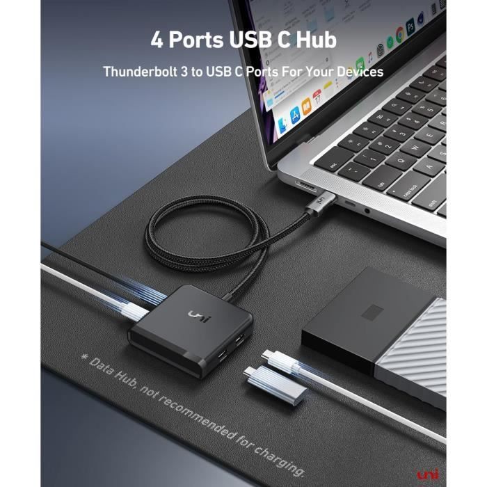 Câble USB C [2Pack-0.5M] Cable USB C Charge Rapide Nylon Cable USB vers USB C pour Samsung