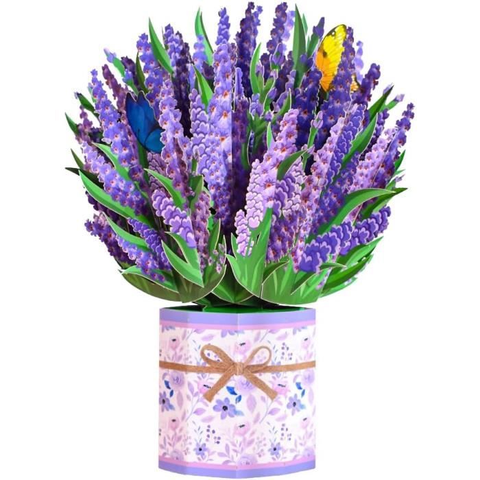 Carte Pop Up 3D, Carte D'anniversaire, Carte De Voeux Pour La