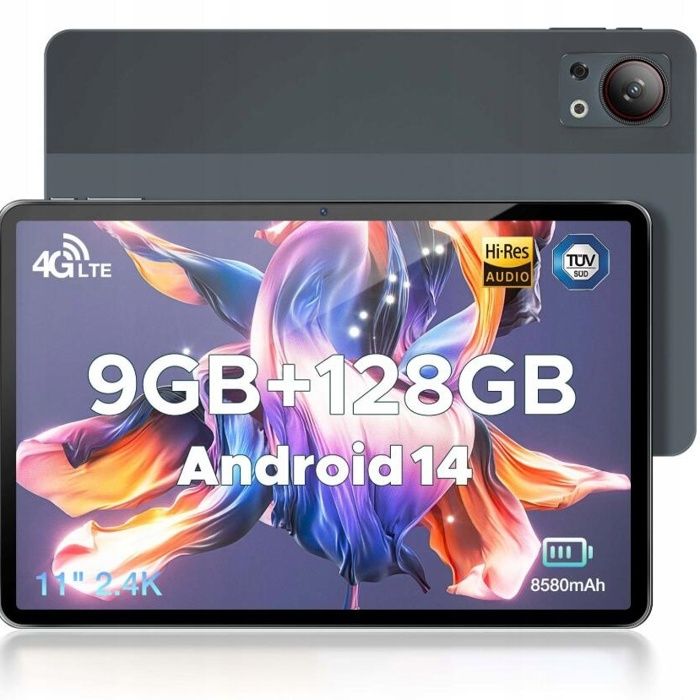 Tablette Tactile DOOGEE T30SE WIFI11 pouces 2.4KAndroid 148580mAh 9 Go + 128 GoDual 4G-TUV-HI-RES-Contrôle parental PC – Gris