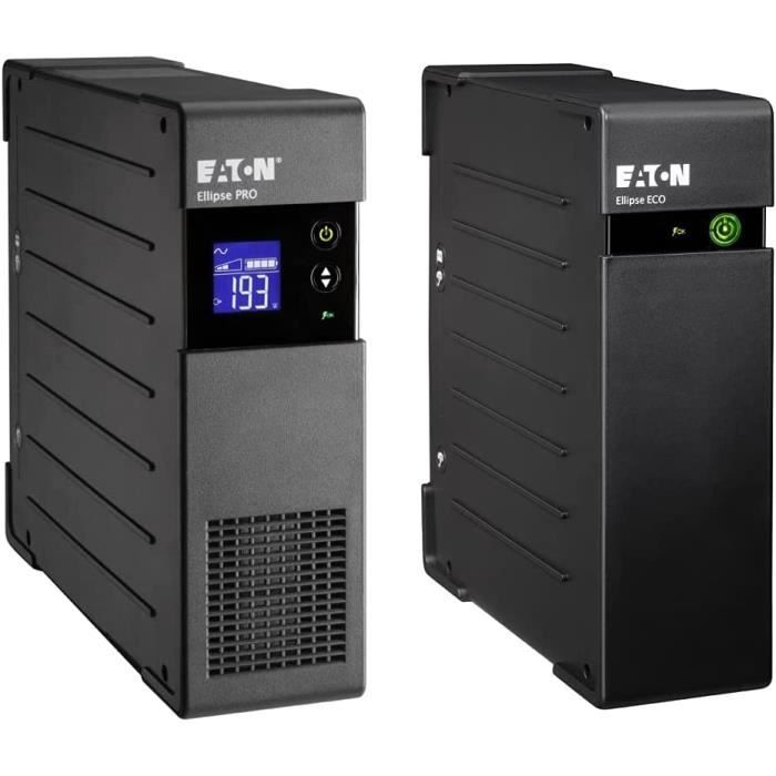 Eaton Onduleur Ellipse Pro 650 IEC Line Interactive UPS Puissance 650VA (4 Prises IEC) UPS