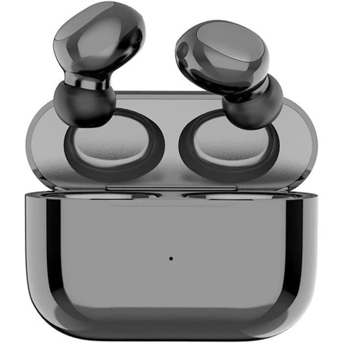 Oreillette Bluetooth Mono - Micro Intégré, 20h Autonomie, Tour D'Oreille - Pour Appels/Sport