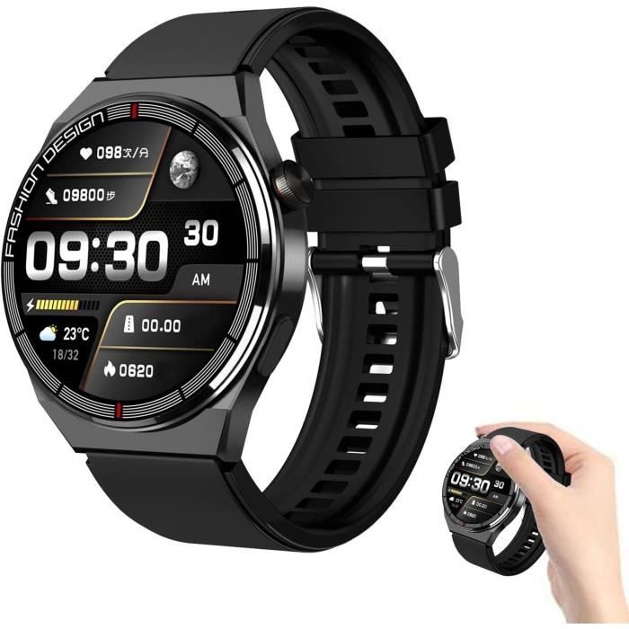 Tracker d'activité de montre intelligente avec fréquence cardiaque