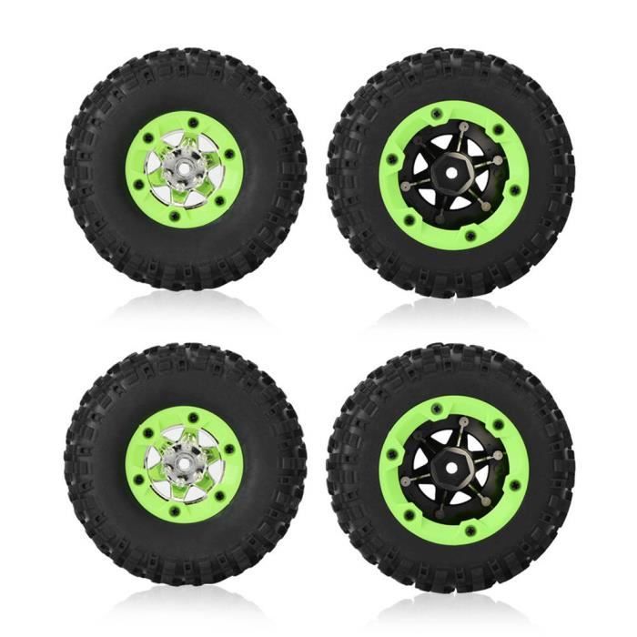 Changor – Lot De 4 Pneus RC 80 Mm Pour Voiture MN86 – Caoutchouc Résistant, Haute Stabilité