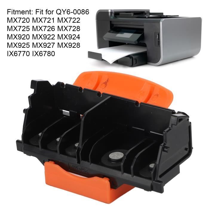 Tête D'impression Noire De Remplacement QY6-0086 - Pour Canon Pixma IX6840, IX6850, MX720 à MX927