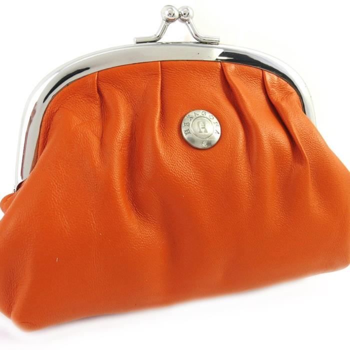 Porte-monnaie Hexagona, Porte-monnaie En Cuir Tan | Chaussures