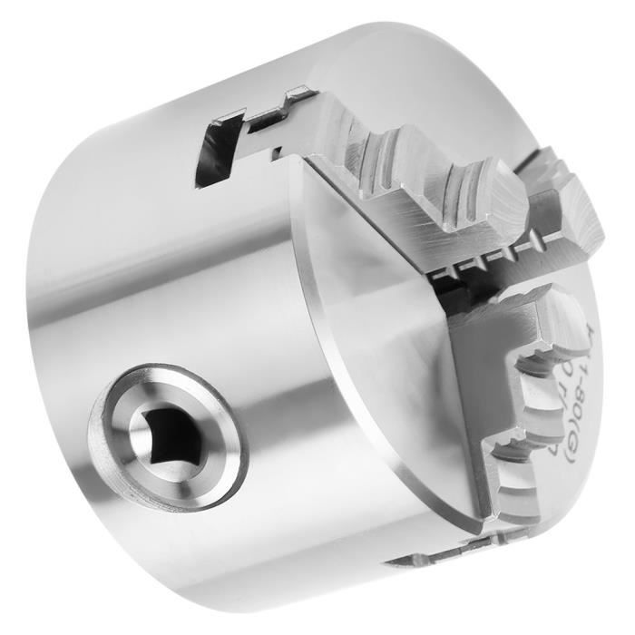 Mandrin De Tour K12-130 4 Mâchoires | 130mm Autocentrant | Acier Traité | Neuf