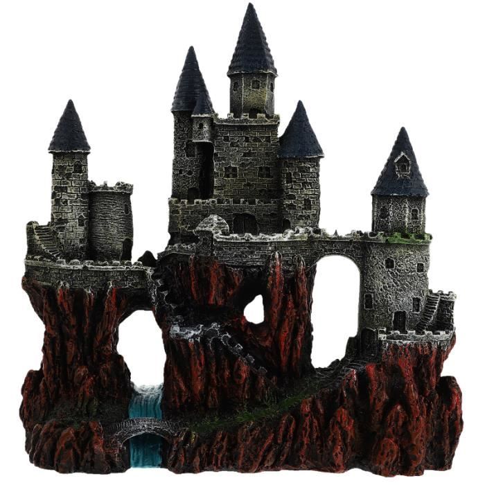 Décoration Aquarium épave De Bateau Atyhao – Résine Haute Simulation – Cachette Poisson 12,5x6x10cm