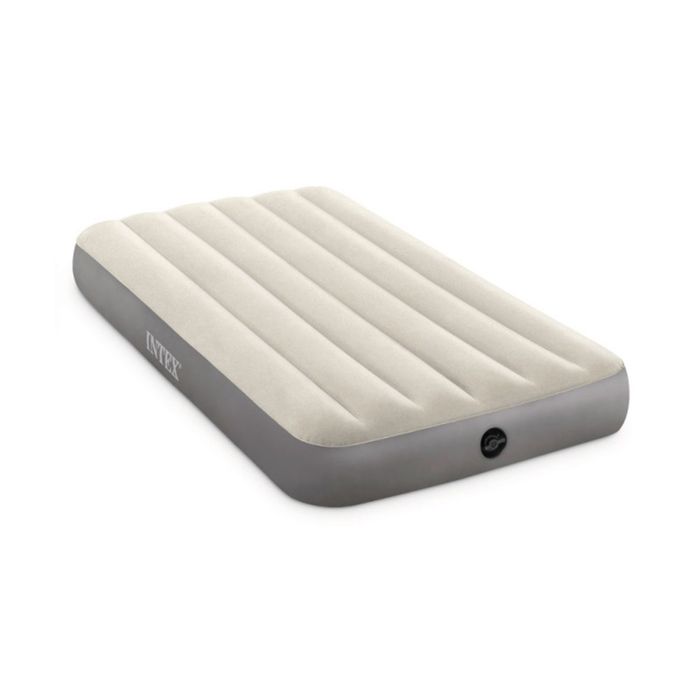 Matelas Gonflable Intex Classic Downy 1 Personne - 76x191x25cm - Bleu