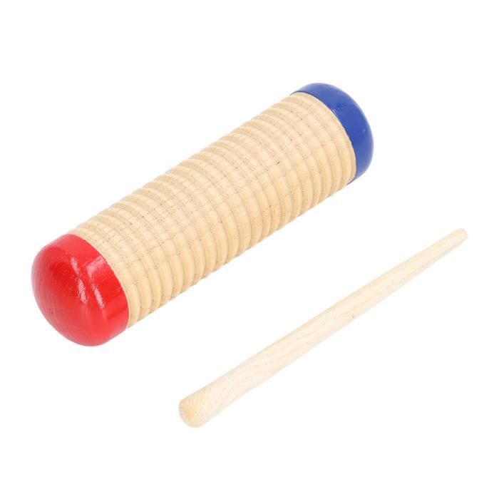 Guiro 1 ton instrument de musique percussion jouet en bois - Un