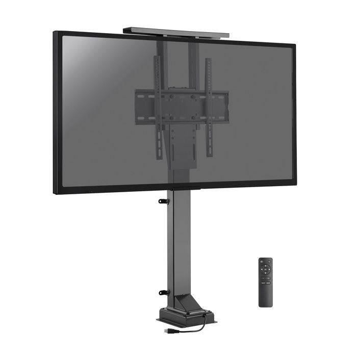 SUPPORTS TV MOTORISES - KIMEX - Support ascenseur motorisé pour écran TV 32- 48 - 018-6044 - Noir