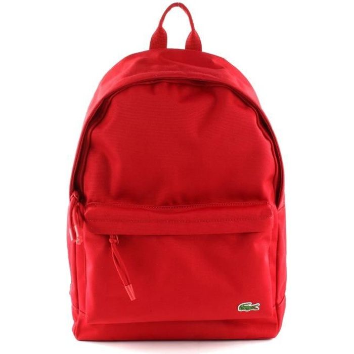 LACOSTE sac à dos Neocroc Backpack Tango Red LACOSTE sac à dos Neocroc Backpack Tango Red