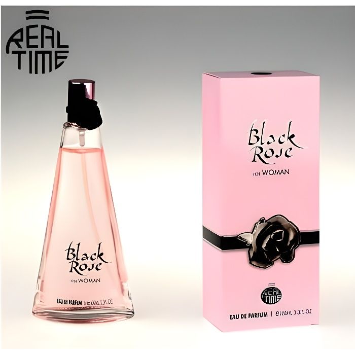 Eau de parfum pour femme Black rose. 100 ml