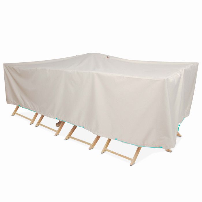 Housse de protection pour table rectangulaire (230 x 110 x 70 cm)