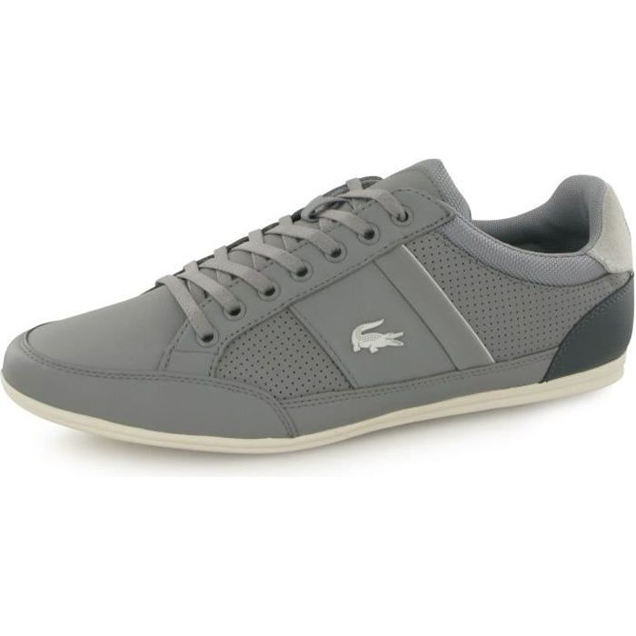 Chaussure lacoste grise 2025