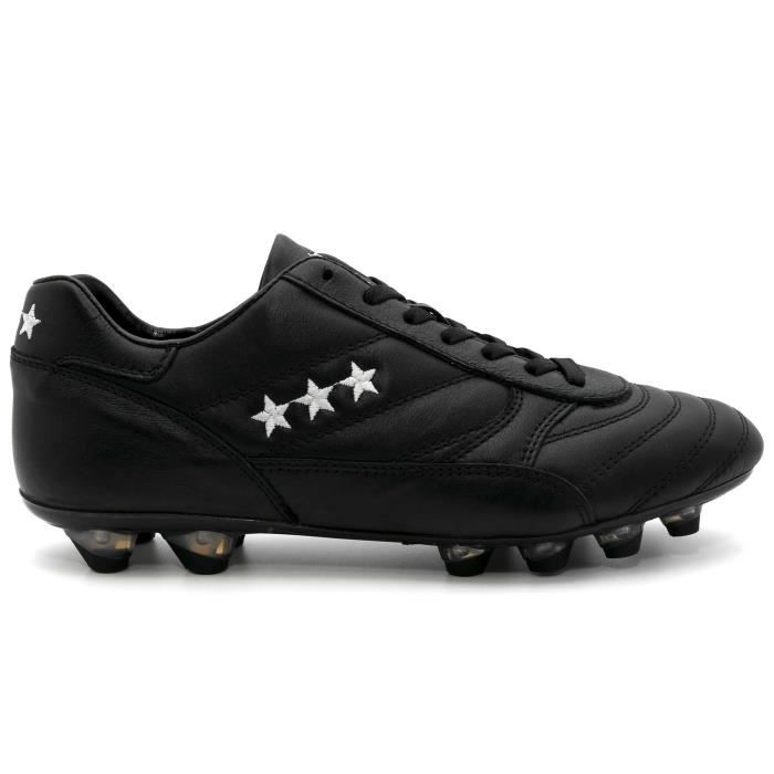 Chaussures de football - PANTOFOLA DORO - Laurel Lc - Cuir de kangourou - Plaque en PU - Crampons moulés Chaussures de football - PANTOFOLA DORO - Laurel Lc - Cuir de kangourou - Plaque en PU - Crampons moulés