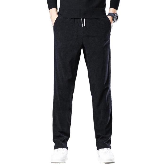 Pantalon velours taille élastiquée homme deals