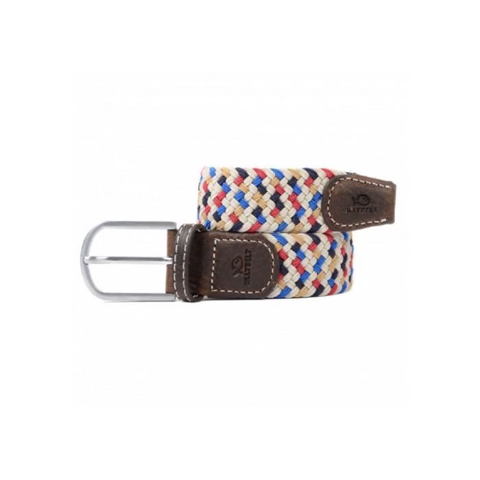 Ceinture élastique Tressée Treza Pour Homme/femme - Sans Trous, Réglable Jusqu'à 120 Cm, Multicolore - 10