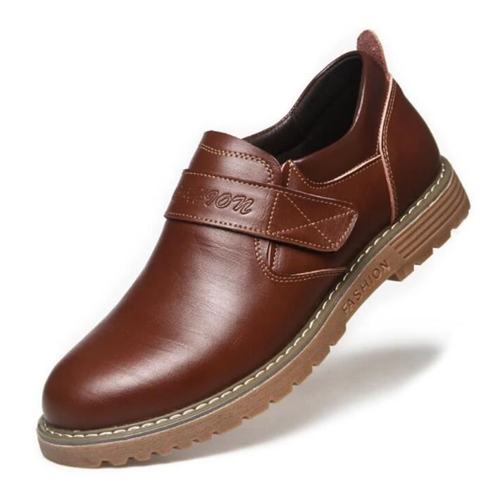 Chaussure Derby Homme En Cuir Verni - Mariage, Bureau, Cérémonie - Noir, Marron, Rouge, Bleu, Jaune